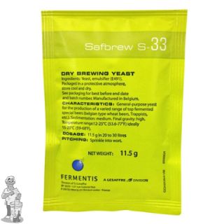 Fermentis Safbrew S-33 11,5 gram