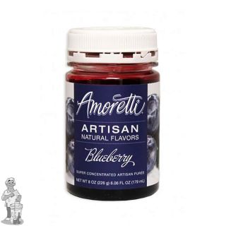Amoretti - Artisan Natural Flavors - Blauwe bosbes 226 g