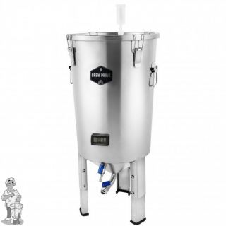 Brew Monk™ rvs vergistingsvat 30 liter met digitale thermometer