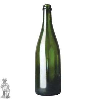 Cider/geuze fles 0,75 ltr kroonkurkmondig 29 mm / stuk