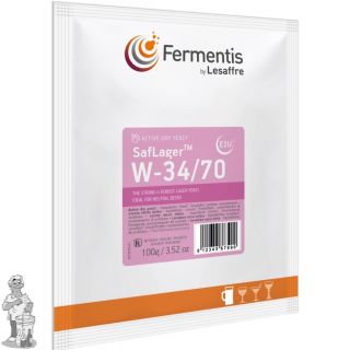 Fermentis Saflager W-34/70 grootverpakking 100 gram
