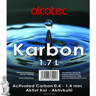 Alcotec Carbon 1,7 ltr universele actieve kool. 
