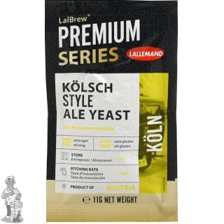 Lallemand LalBrew® Premium biergist gedroogd  Koln/  Kölsch  11 gram