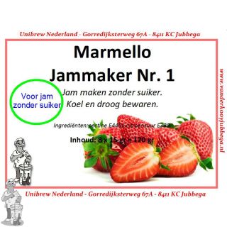 Marmello geleerpoeder NR 1 zonder suikertoevoeging kleinverpakking
