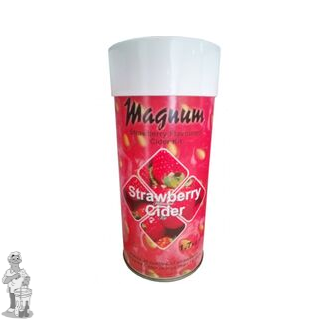 Magnum Strawberry cider kit. op = op
