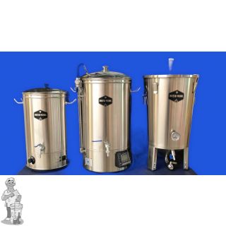 Brew Monk™ Alles-in-een brouwsysteem 30 Liter. (met gratis wortkoeler 20 liter t.w.v. €59,50) 