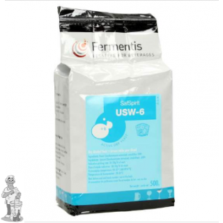  Fermentis gedroogde gist SafSpirit USW-6 500 g