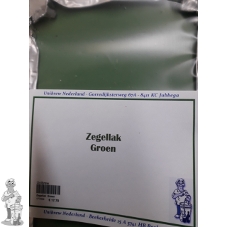 Zegellak / wax 750 gram licht groen